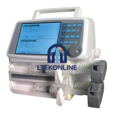 5.7 Inch LCD Dual Channel Syringe Pump