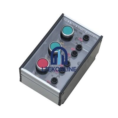 Box with Three Push Buttons