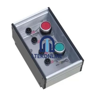 Box with Two Push Buttons Teaching Equipment