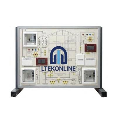 Demonstration Panel for The Electric Testing Carried out in a Building