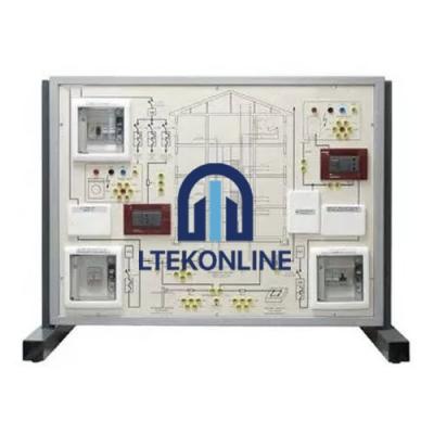 Demonstration Panel for the Electric Testing Carried Out in A Building Teaching Equipment
