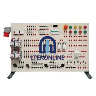 Experimental Panel Industrial Installations (Contactors and Switches) Teaching Equipment