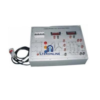 Three Phase Full Wave Rectifier with Power Supply