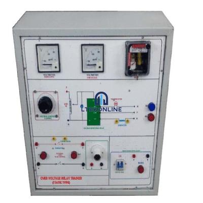 Under Voltage and Over Voltage Relay Training System